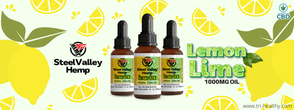 Steel Valley Hemp Full Spectrum Lemon Lime Tincture