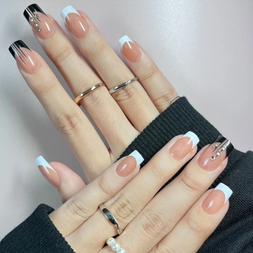 Wanted something simple but fancy for my birthday this year : r/Nails