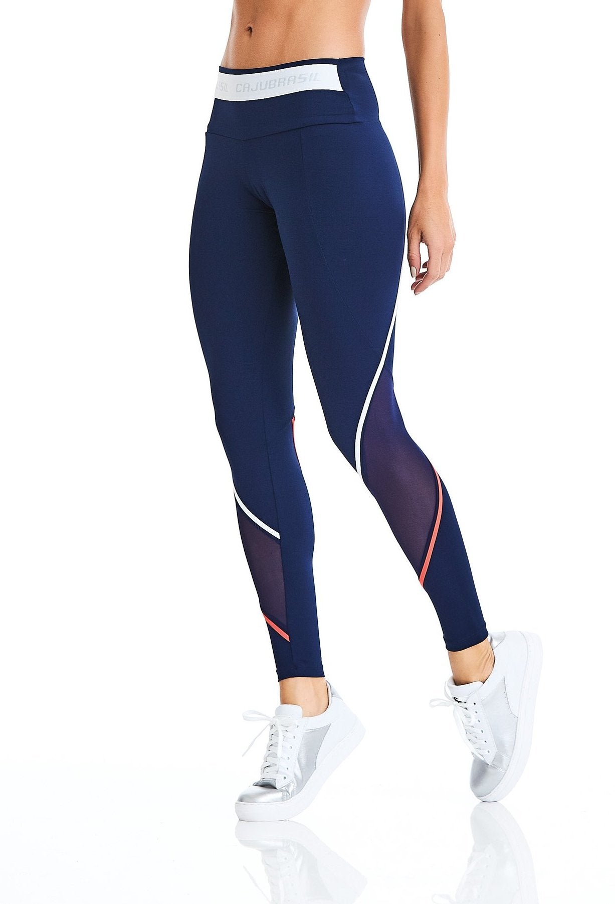 blue workout leggings