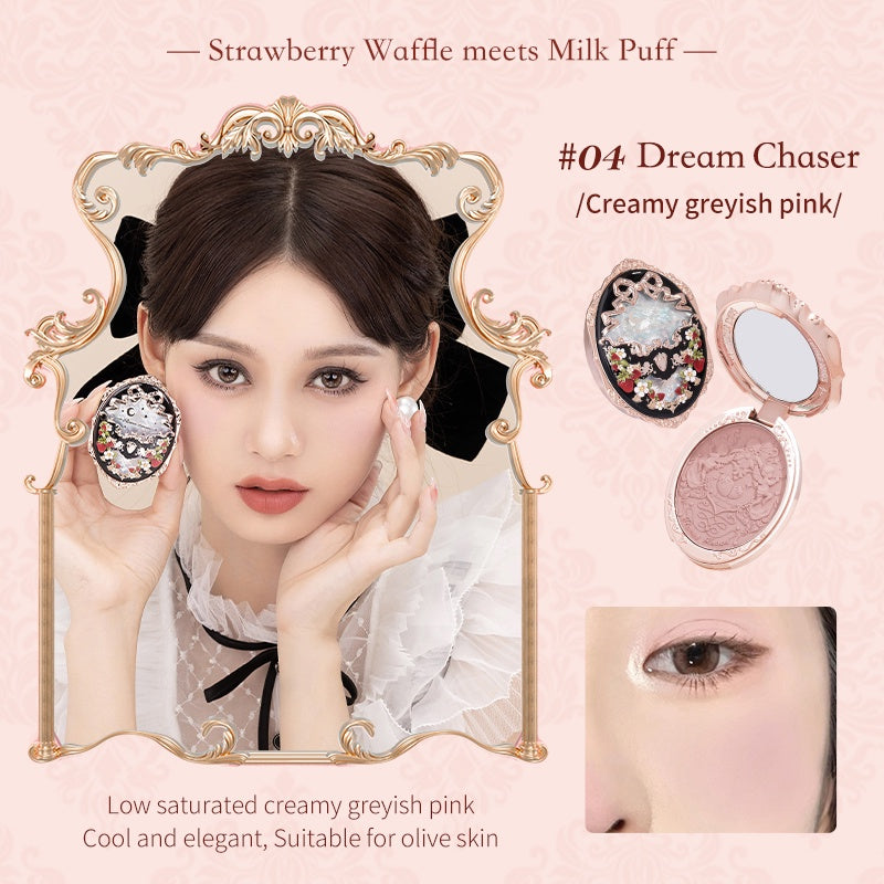 Blush Flower Knows Strawberry Rococo Series Embossed Blush 5g