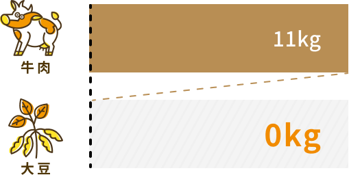 牛肉:11kg 大豆:2.5t