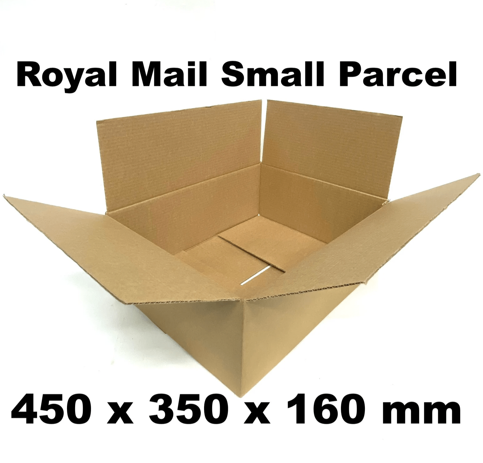 Maximum Size Royal Mail Small Parcel Cardboard Box | Black Country Boxes