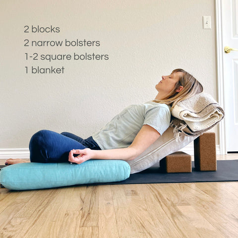 How-to Bolster Your Yoga Nidra with Props – Bolstered