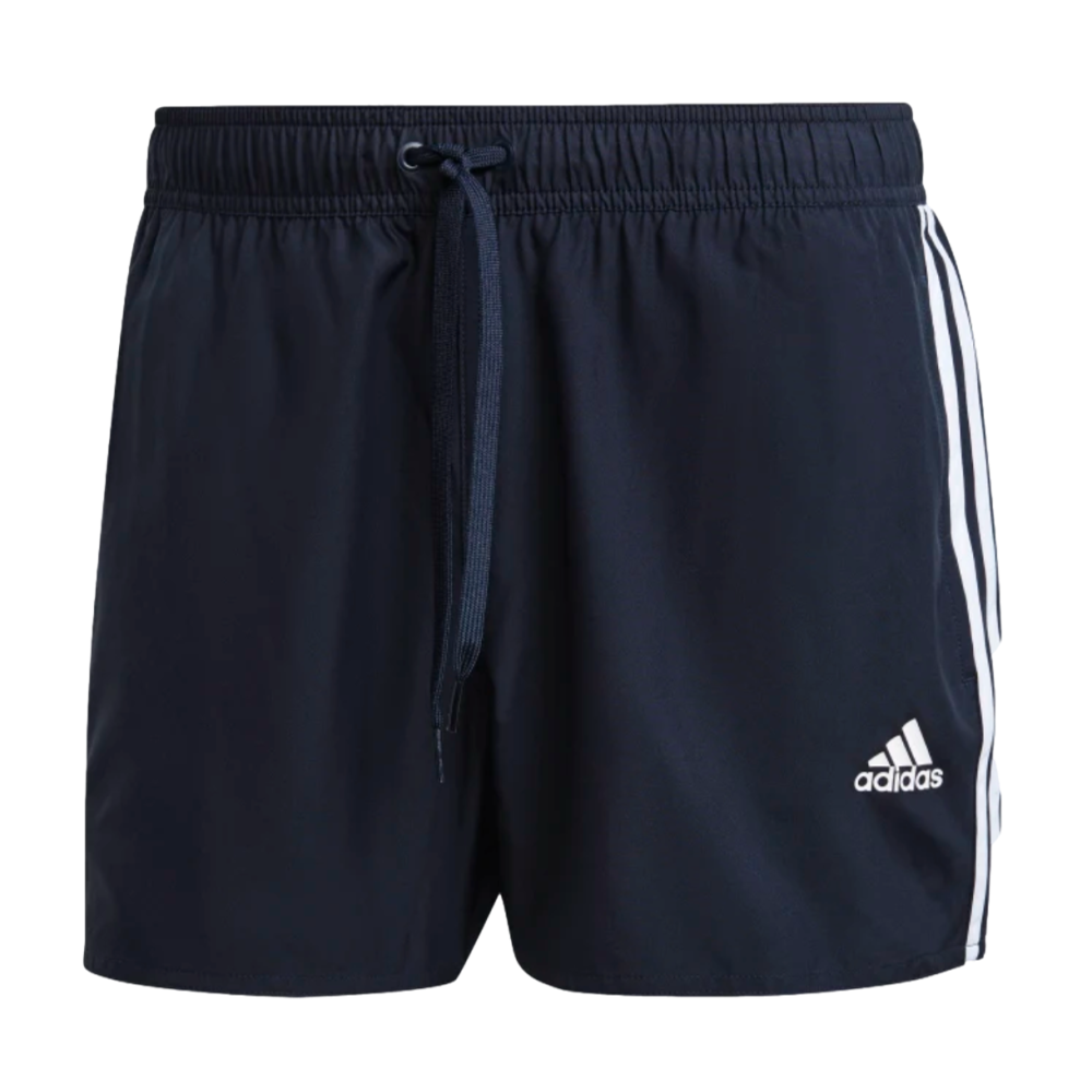 Adidas Very Short Length Classic 3 Stripe Swim Short