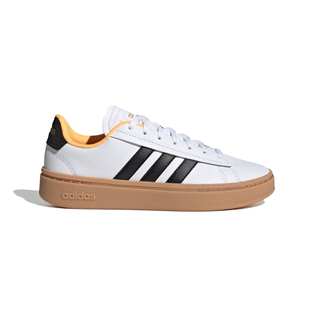 (ADID-GX8165) Adidas Grand Court Alpha Tennis Shoe Women [white/black/flash orange]