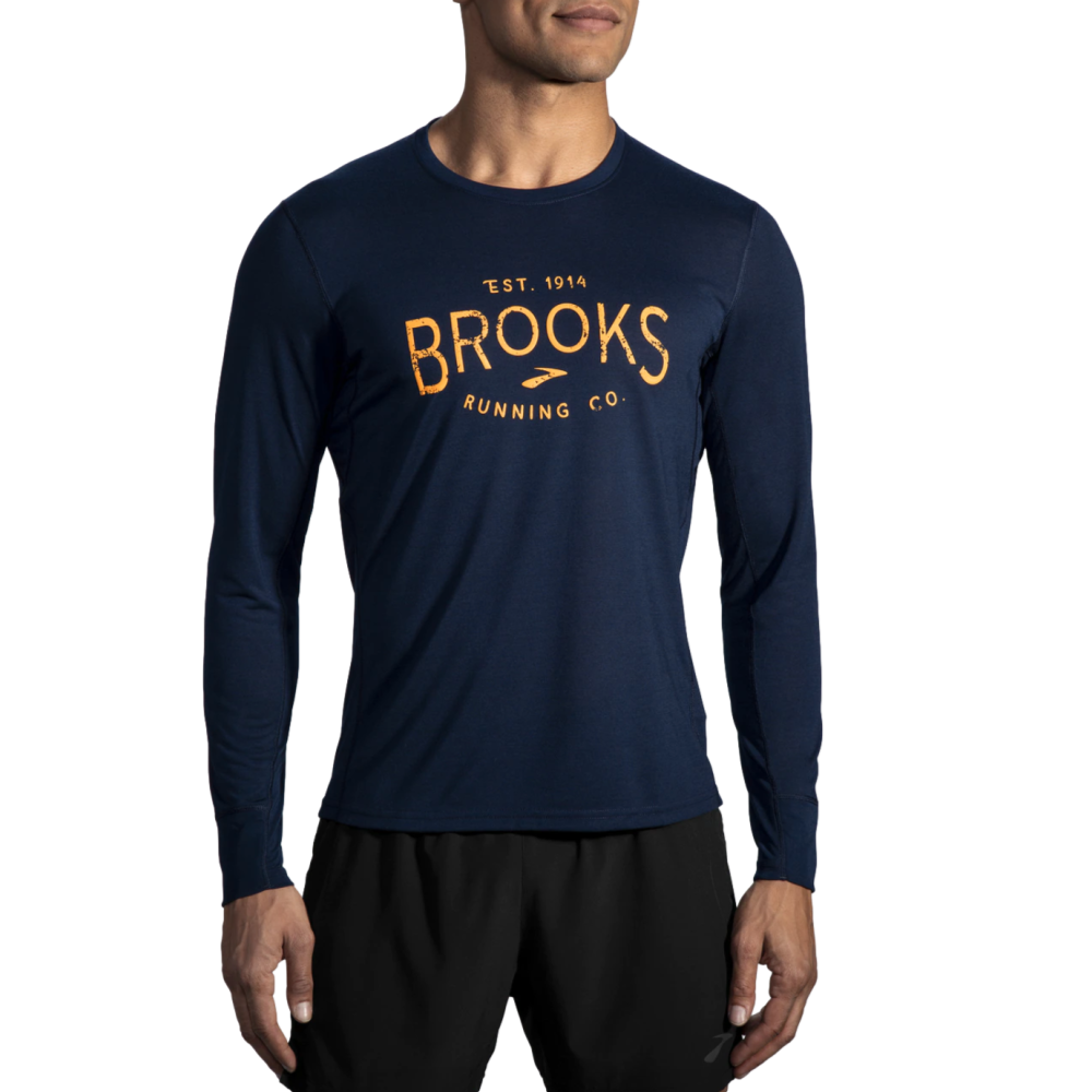 Brooks Distance Graphic Long Sleeve Tee