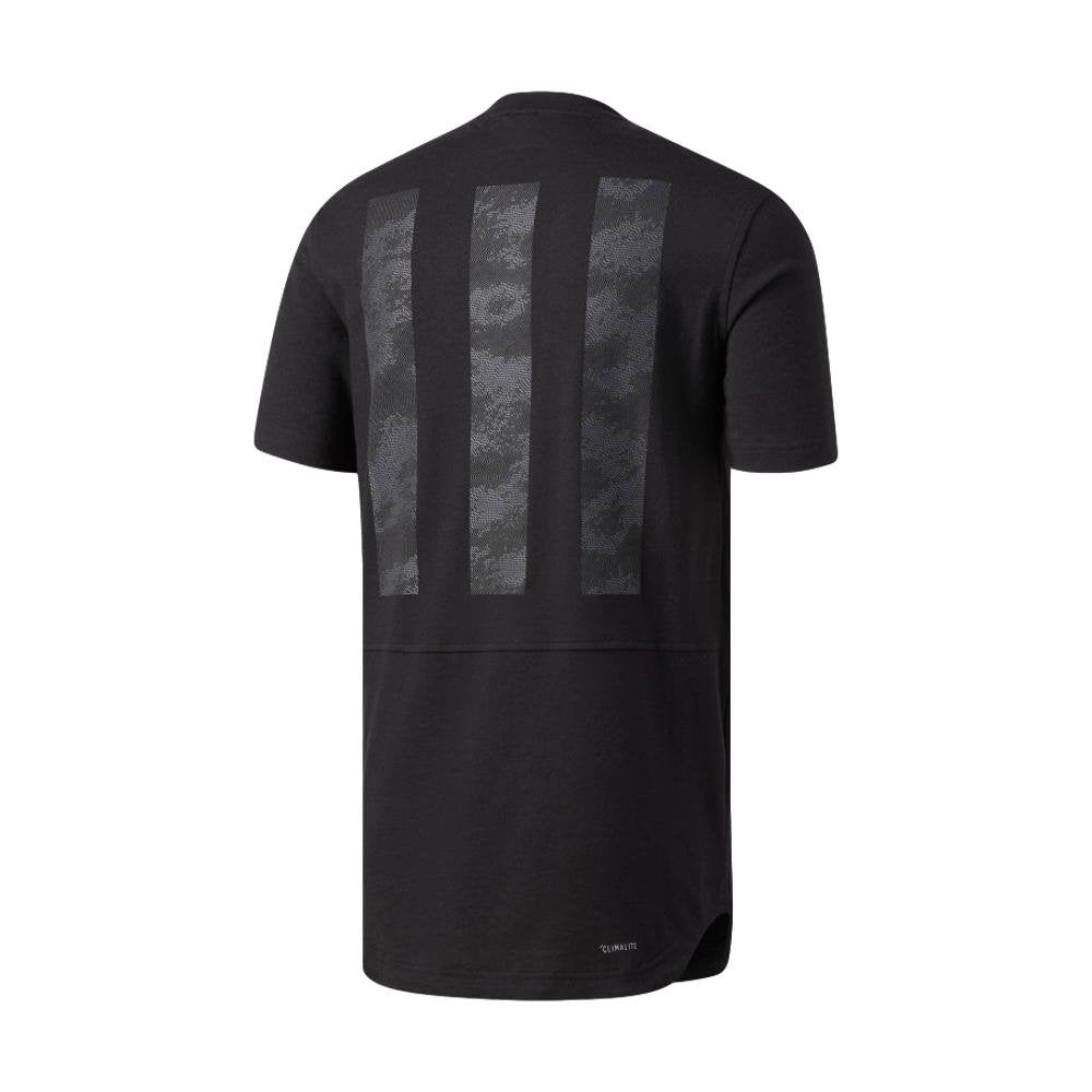 Adidas Badge of Sport 3 Stripe Vertical Tee