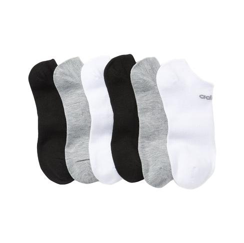 Adidas Womens Superlite Compression No Show Socks (6 Pack) [Multi] 5-10