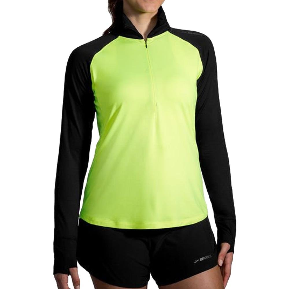 Brooks Womens Dash Nightlife 1/2 Zip Jacket