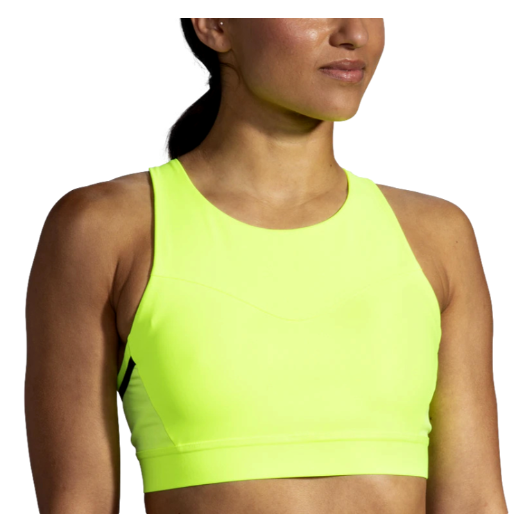 Brooks Womens Nightlife Drive 3 Pocket Run Bra