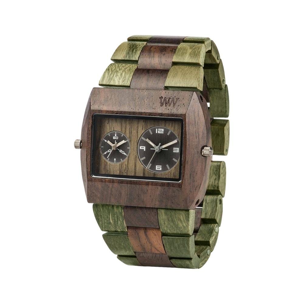 WeWood Jupiter Choco-Army Watch