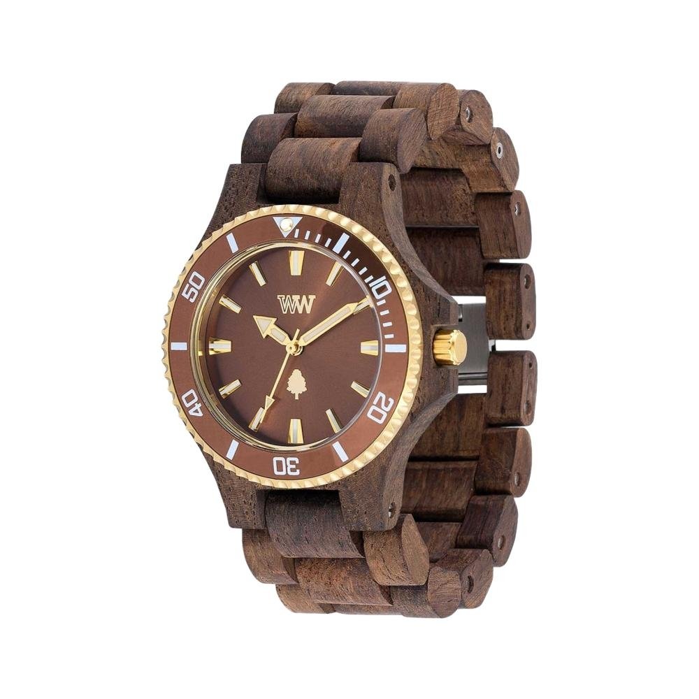 WeWood Womens Date MB Choco Rough Brown Watch