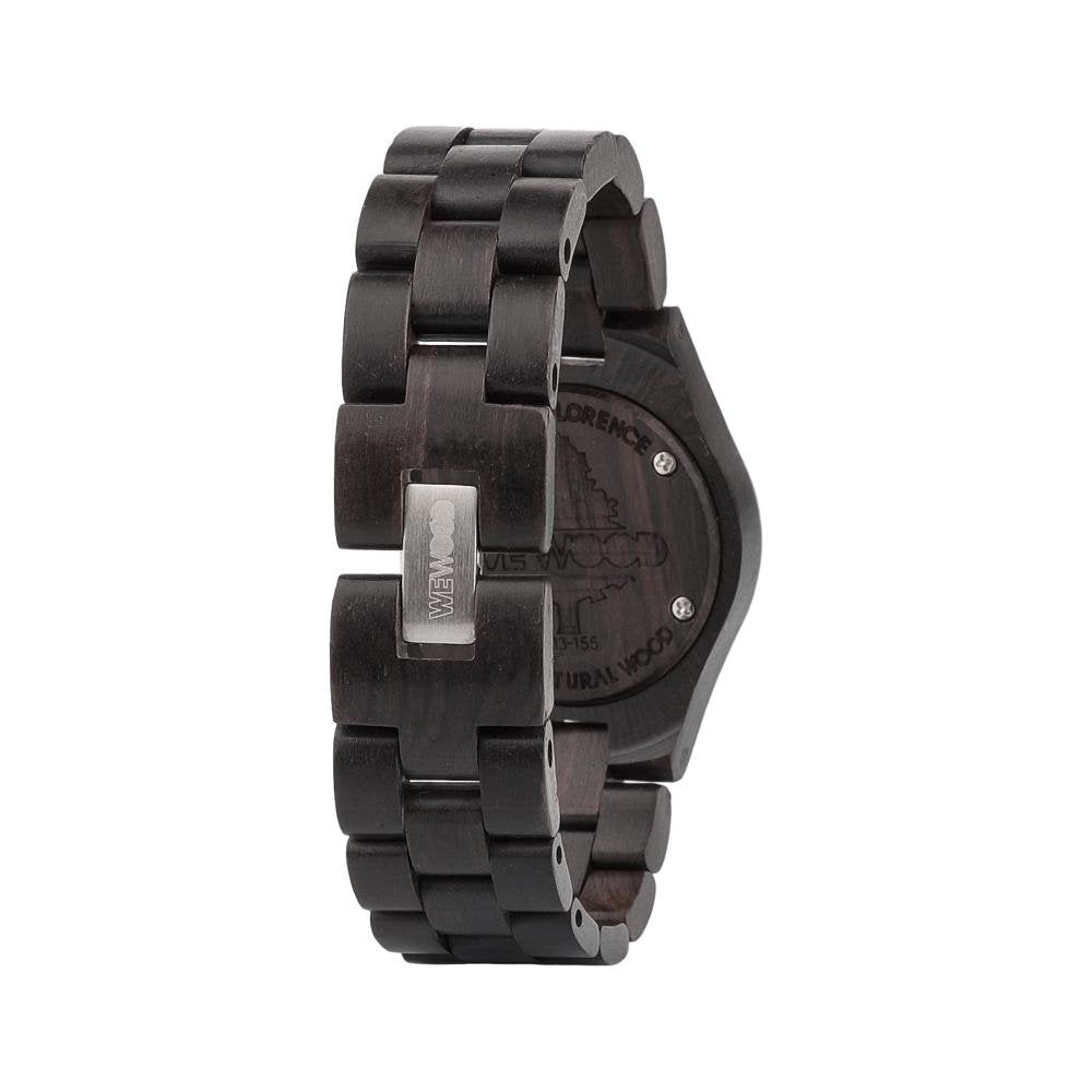 WeWood Womens Odyssey Crystal Black Watch