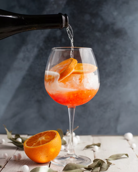 low sugar spritz cocktail