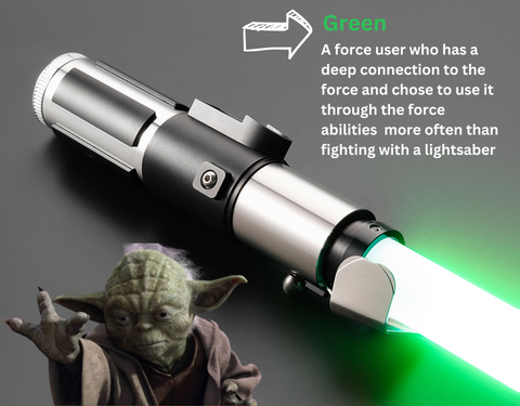 The Meaning of the Green Lightsaber