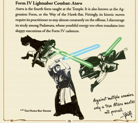 Lightsaber Combat Forms - A Deeper Analysis | Form IV: Ataru - 7 Lightsaber Combat Forms