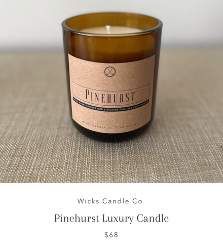 Pinehurst Luxury Candle - Links by Wicks