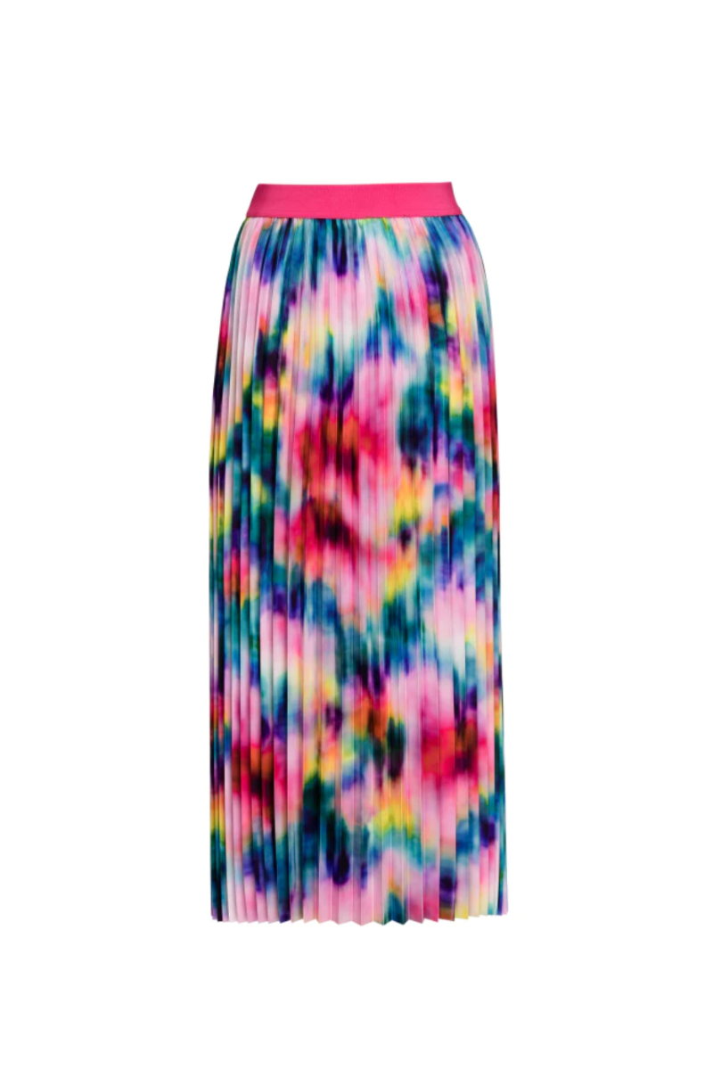 Le Superbe Melting Floral Pleated Skirt – AshleyCole Boutique