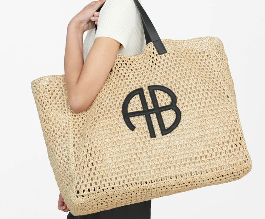 betaling kaart Geduld Anine Bing XL Rio Tote – AshleyCole Boutique
