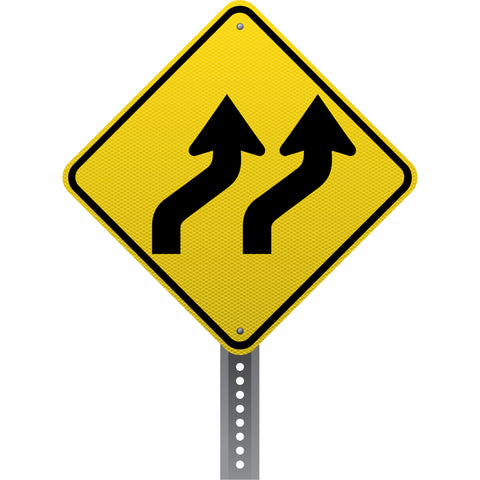 Lane Shifting Sign