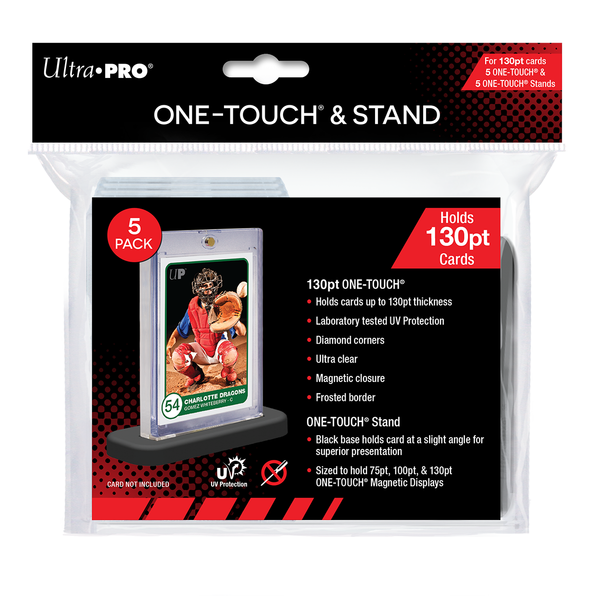  Ultra Pro 3 X 4 Super Thick 130PT Toploader with Thick Card  Sleeves 10ct, Multi-Coloured,15281 : Toys & Games