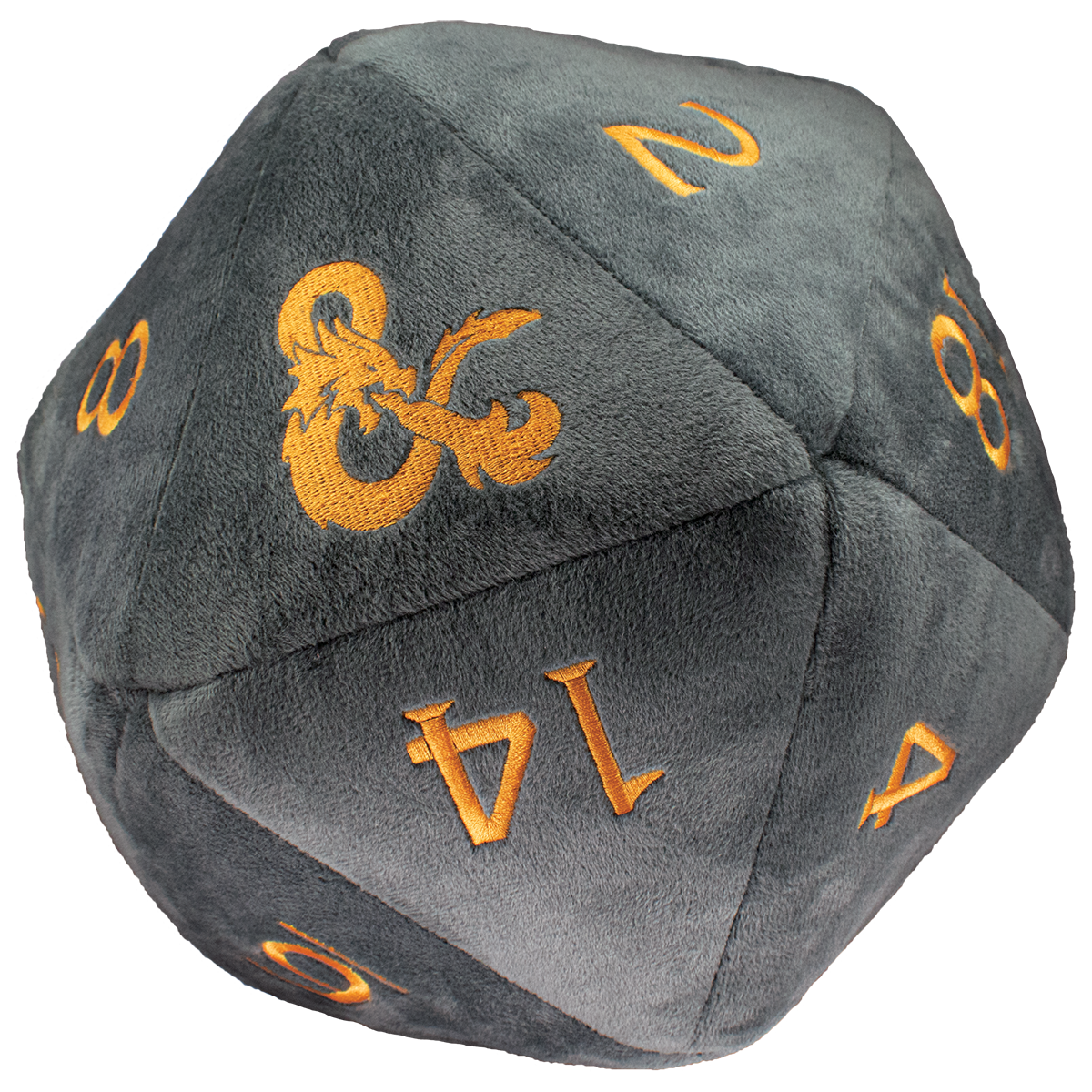 Jumbo Rainbow D20 Novelty Dice Plush