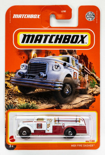 2023 Matchbox #60 MBX Fire Dasher (1953 GMC Model 454 AFE) SAFETY