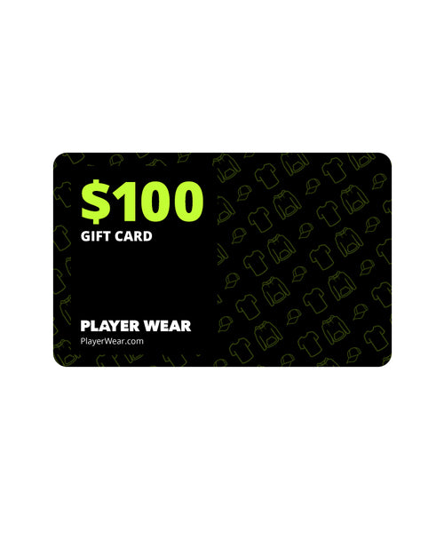 Player Wear Gift Card  - $100