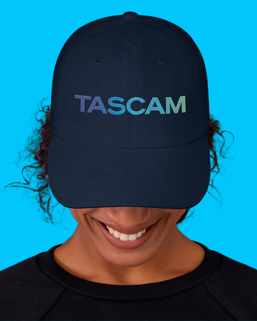 TASCAM Gradient Dad Hat  - Navy