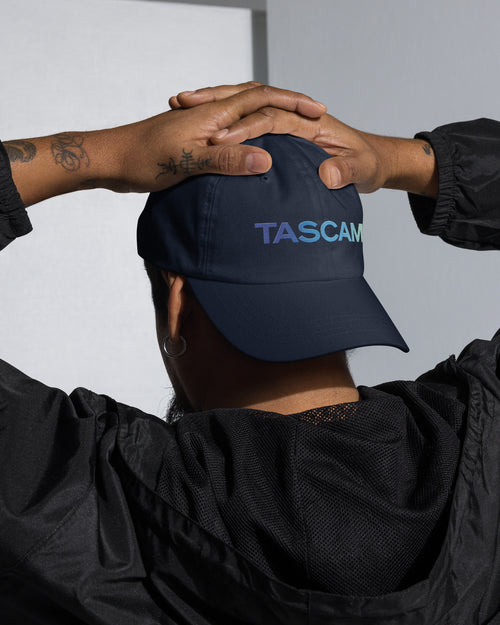 TASCAM Gradient Dad Hat  - Navy