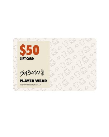 SABIAN Gift Card  - $50