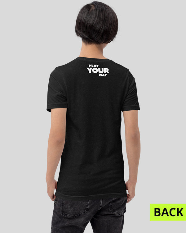 SABIAN Play Your Way T-Shirt - Black Heather - Photo 2