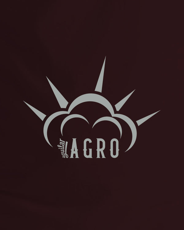 Aguilar Agro Short Sleeve T-Shirt - Oxblood Black - Photo 2