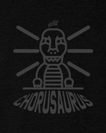 Aguilar Chorusaurus Short Sleeve T-Shirt  - Black Heather