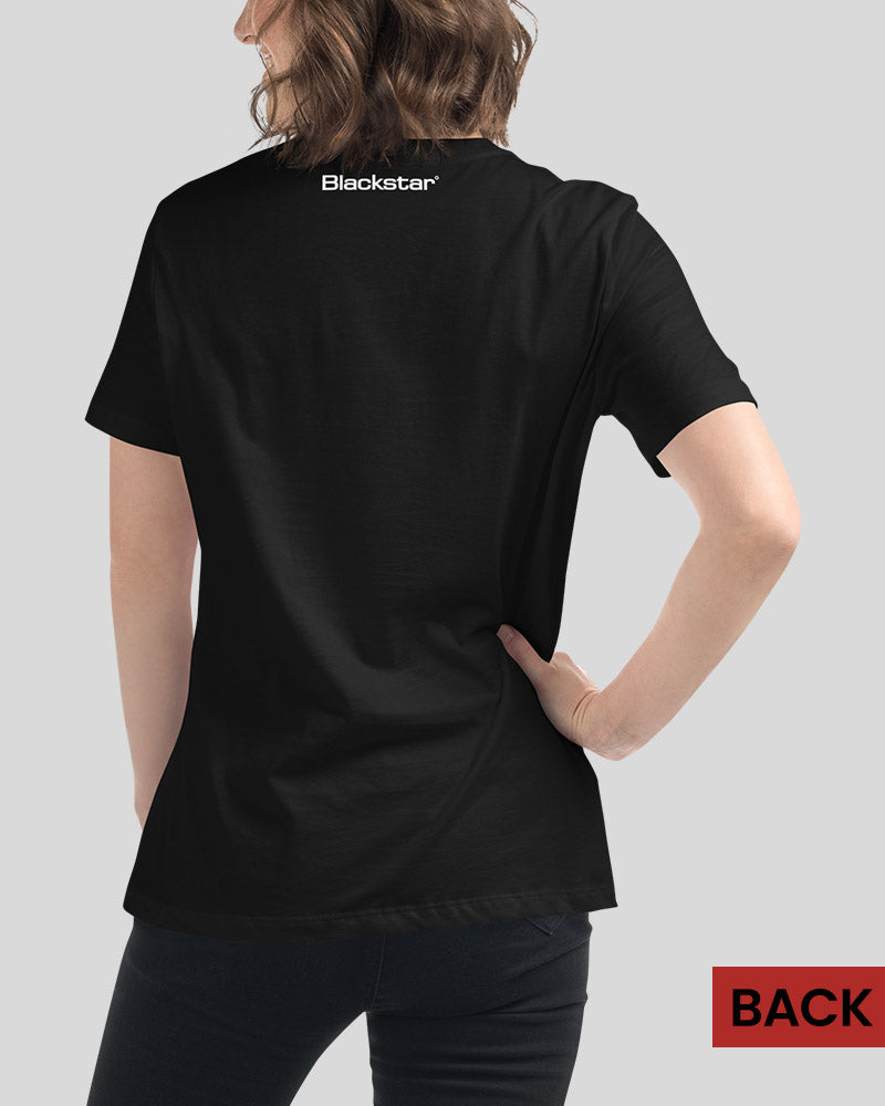 Blackstar Series One Womens Relaxed T-Shirt - Black - Photo 3