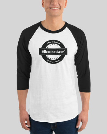 Blackstar Underground Raglan Shirt  - White / Black