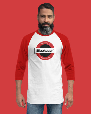 Blackstar Underground Raglan Shirt  - White / Red