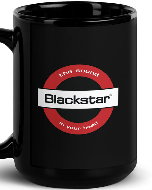 Blackstar Underground Black Glossy Mug
