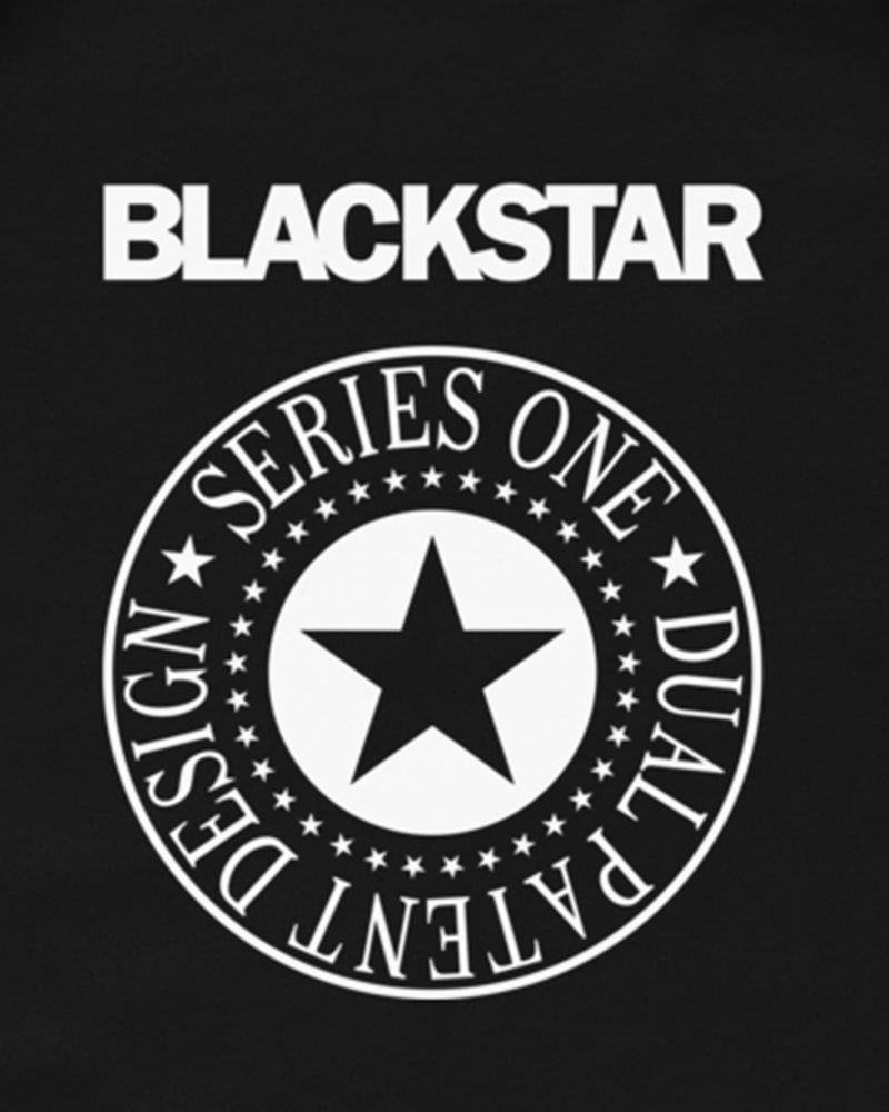 Blackstar Series One Baby Onesie - Black - Photo 2
