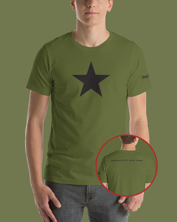 Blackstar Amps Star T-Shirt - Olive Green - Player Wear