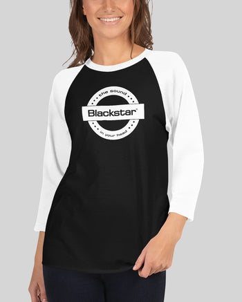 Blackstar Underground Raglan Shirt  - Black / White