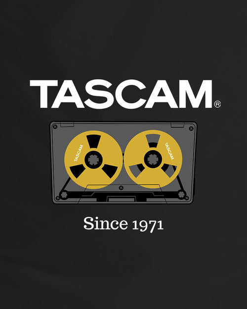 TASCAM Classic Cassette Hoodie  - Black