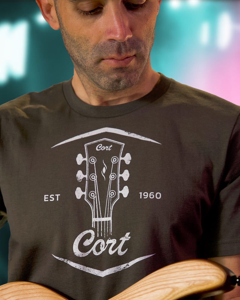 Cort Guitars Since 1960 T-Shirt - Army Green - Photo 5