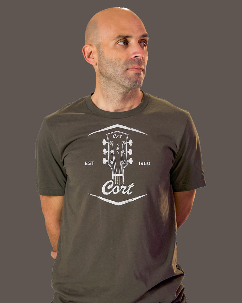 Cort Guitars Since 1960 T-Shirt - Army Green - Photo 7