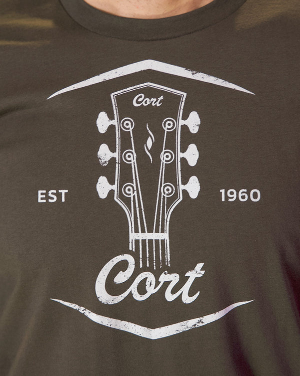 Cort Guitars Since 1960 T-Shirt - Army Green - Photo 9