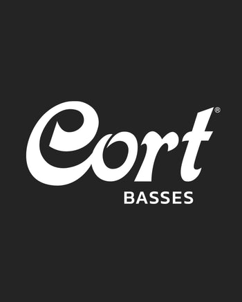 Cort Basses 3/4 Sleeve Raglan Shirt  - Black with White