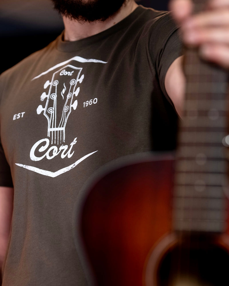 Cort Guitars Since 1960 T-Shirt - Army Green - Photo 3