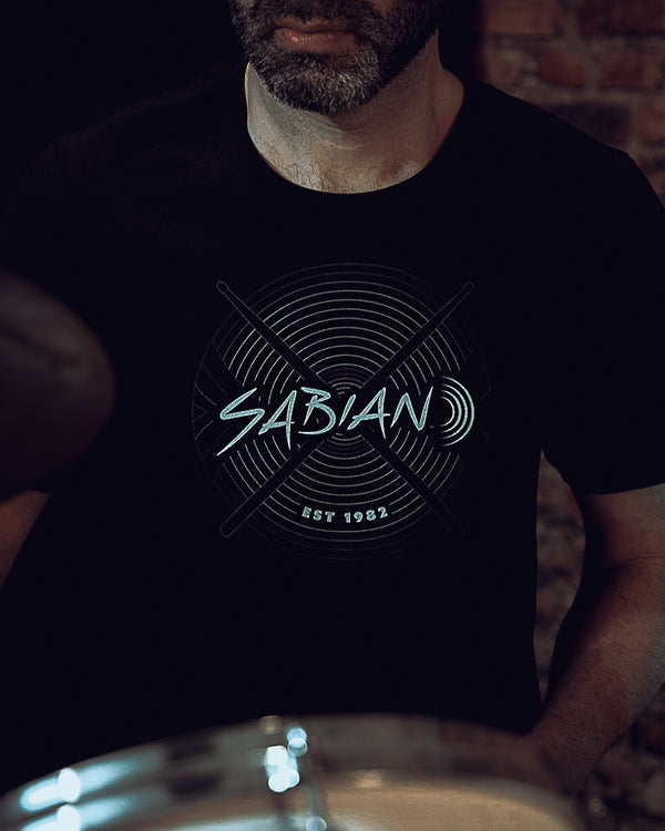 SABIAN 360 Neon T-Shirt - Black Heather - Photo 4