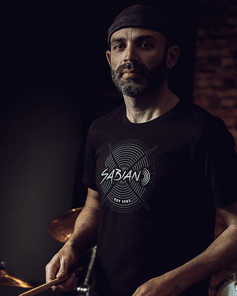 SABIAN 360 Neon T-Shirt - Black Heather - Photo 7