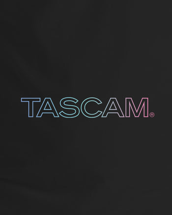 TASCAM Neon Glow T-Shirt  - Candy Gradient